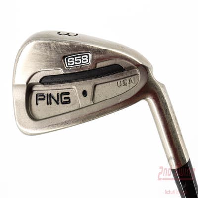 Ping S58 Single Iron 3 Iron Ping Z-Z65 Steel Stiff Right Handed Black Dot 38.75in