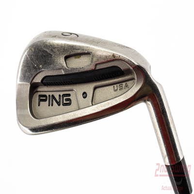 Ping S58 Single Iron 6 Iron Ping Z-Z65 Steel Stiff Right Handed Black Dot 37.25in