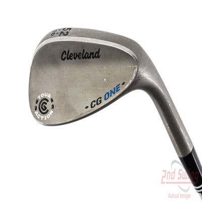 Cleveland CG ONE Wedge Gap GW 52° 10 Deg Bounce Cleveland Traction Wedge Steel Wedge Flex Right Handed 35.75in