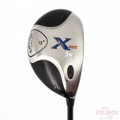 Callaway X Hot Fairway Wood 3 Wood 3W 15° Stock Graphite Shaft Graphite Regular Right Handed 44.25in