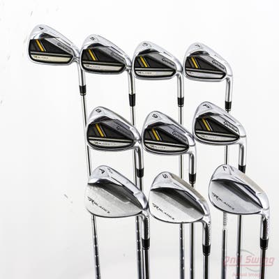 TaylorMade Rocketbladez Iron Set 4-LW TM RocketFuel 85 Steel Steel Stiff Right Handed 38.25in