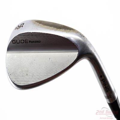 Ping Glide Forged Wedge Sand SW 56° 10 Deg Bounce FST KBS TGI 100 Graphite X-Stiff Right Handed Black Dot 35.75in