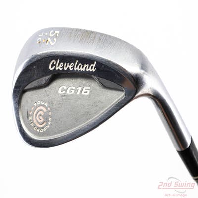 Cleveland CG16 Chrome Zip Groove Wedge Gap GW 52° 10 Deg Bounce Stock Graphite Shaft Graphite Ladies Right Handed 34.75in