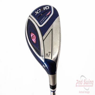 XXIO Eleven Ladies Hybrid 7 Hybrid 31° MP1100L Graphite Ladies Right Handed 37.25in