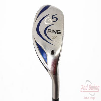 Ping G5 Hybrid 4 Hybrid 22° Grafalloy ProLaunch Blue HY Graphite Senior Right Handed 40.0in