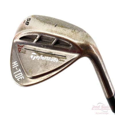 TaylorMade HI-TOE RAW Wedge Lob LW 58° 10 Deg Bounce FST KBS Hi-Rev 2.0 115 Steel Wedge Flex Right Handed 35.0in