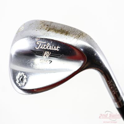 Titleist Vokey SM7 Tour Chrome Wedge Lob LW 58° 10 Deg Bounce S Grind SM7 BV Steel Wedge Flex Right Handed 35.25in