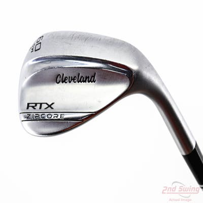 Cleveland RTX ZipCore Tour Satin Wedge Lob LW 60° 6 Deg Bounce Dynamic Gold Spinner TI Steel Wedge Flex Right Handed 35.0in