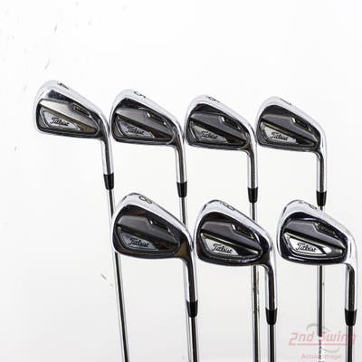 Titleist T100 Iron Set 4-PW True Temper AMT White S300 Steel Stiff Right Handed 38.0in