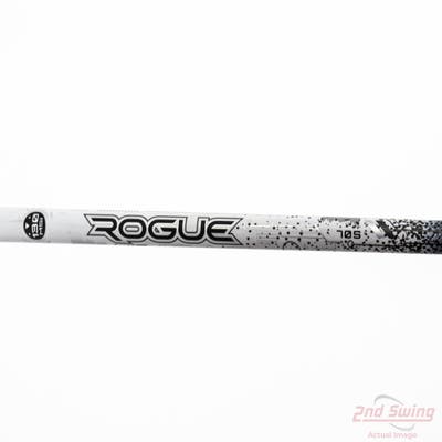 Used W/ Ping RH Adapter Aldila Rogue White 130 MSI 70g Driver Shaft Stiff 45.5in