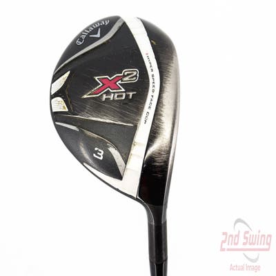 Callaway X2 Hot Womens Fairway Wood 3 Wood 3W Callaway X2 Hot Graphite Ladies Right Handed 42.75in