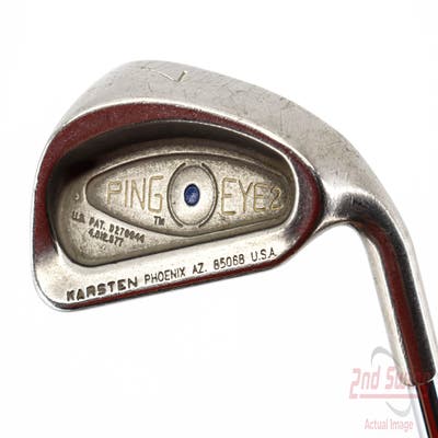 Ping Eye 2 Single Iron 7 Iron True Temper Dynalite Steel Regular Right Handed Blue Dot 37.0in