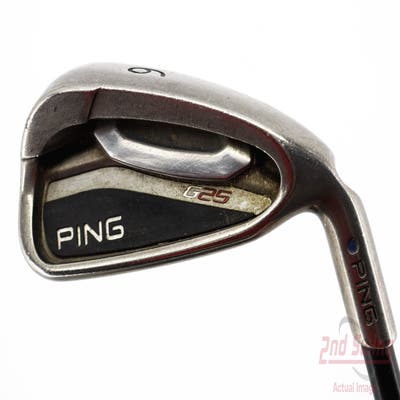 Ping G25 Single Iron 6 Iron Ping TFC 189i Graphite Regular Right Handed Blue Dot 37.0in