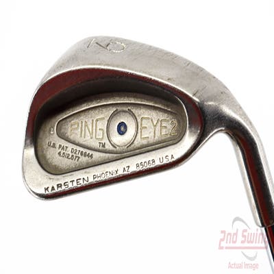 Ping Eye 2 Single Iron 9 Iron True Temper Dynalite Steel Regular Right Handed Blue Dot 36.0in