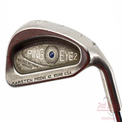 Ping Eye 2 Single Iron 4 Iron True Temper Dynalite Steel Regular Right Handed Blue Dot 38.5in