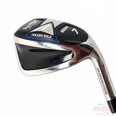 Tour Edge Hot Launch E524 Ironwood Single Iron 7 Iron Aldila Ascent PL 60 Graphite Stiff Right Handed 37.25in