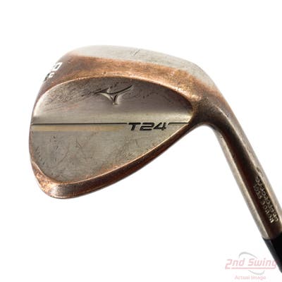 Mizuno T24 Denim Copper Wedge Lob LW 60° 10 Deg Bounce C Grind True Temper Dynamic Gold S400 Steel Stiff Right Handed 35.5in