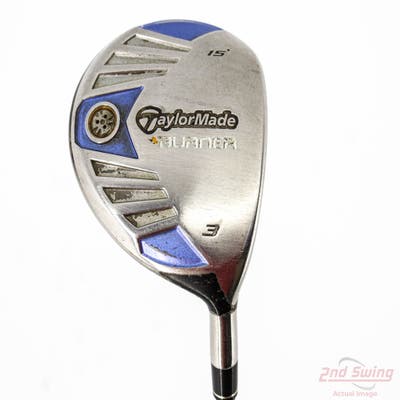 TaylorMade 2007 Burner Steel Fairway Wood 3 Wood 3W 15° TM Reax Superfast 50 Graphite Ladies Right Handed 41.75in