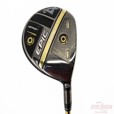 Callaway EPIC MAX Star Fairway Wood 5 Wood 5W 18° UST ATTAS Speed Series 40 Graphite Senior Right Handed 42.75in