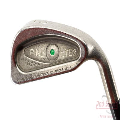 Ping Eye 2 Single Iron 3 Iron Custom Graphite Shaft Graphite Regular Right Handed Green Dot 39.5in