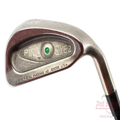 Ping Eye 2 Single Iron 4 Iron Stock Graphite Shaft Graphite Regular Right Handed Green Dot 39.0in