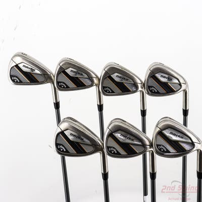 Callaway Mavrik Iron Set 5-GW Project X Catalyst 55 Graphite Senior Right Handed 38.25in