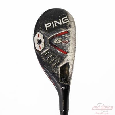 Ping G410 Hybrid 4 Hybrid 22° Mitsubishi Tensei CK 80 Blue Graphite Stiff Right Handed 39.75in