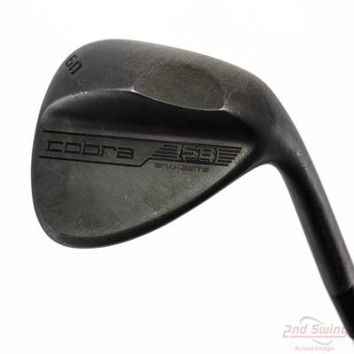 Cobra 2023 KING SB Black QPQ Wedge Lob LW 60° 4 Deg Bounce FST KBS Hi-Rev 2.0 Steel Stiff Right Handed 35.0in