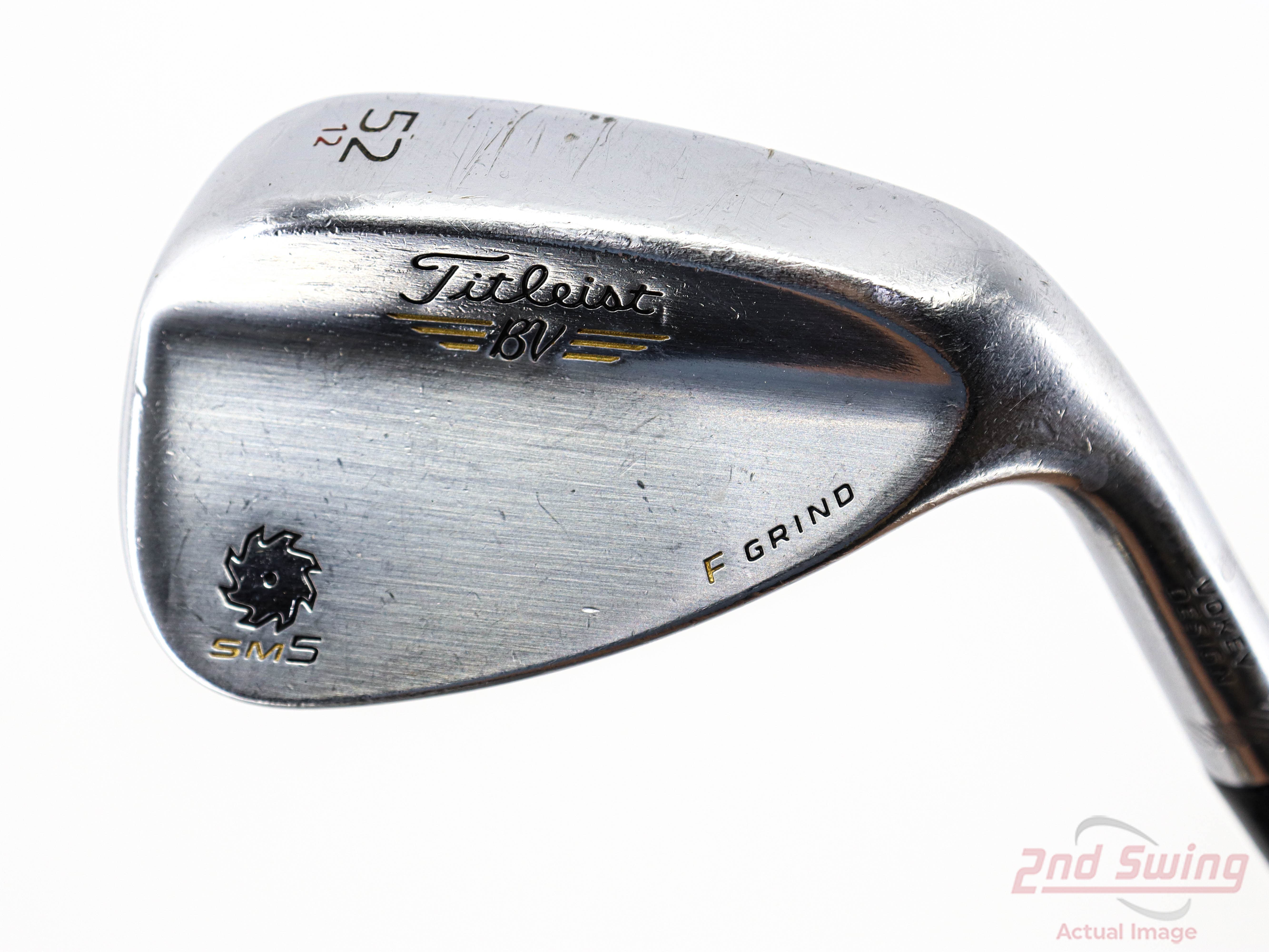 中古 Cランク （フレックスS） タイトリスト VOKEY SPIN MILLED SM5 ツアークロム 50°/12°