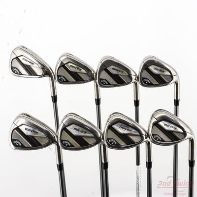 Callaway Mavrik Iron Set 5-PW AW GW Project X Catalyst 65 Graphite Regular Right Handed 39.0in