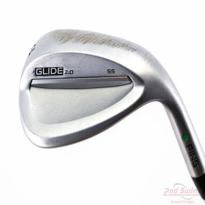 Ping Glide 2.0 Wedge Sand SW 54° 12 Deg Bounce FST KBS Tour-V 120 Steel X-Stiff Right Handed Green Dot 35.25in