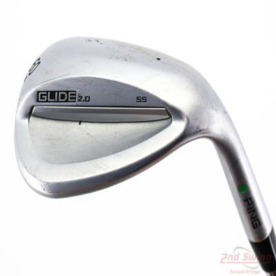 Ping Glide 2.0 Wedge Lob LW 60° 10 Deg Bounce FST KBS Tour-V 120 Steel X-Stiff Right Handed Green Dot 35.25in