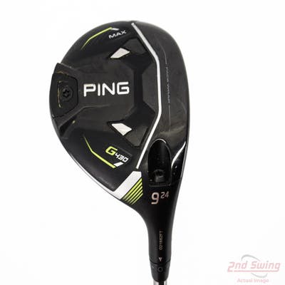 Ping G430 MAX Fairway Wood 9 Wood 9W 24° Tour 2.0 Chrome 75 Graphite X-Stiff Right Handed 42.75in