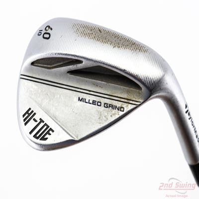 TaylorMade Milled Grind HI-TOE 3 Chrome Wedge Lob LW 60° 10 Deg Bounce True Temper Dynamic Gold X100 Steel X-Stiff Right Handed 35.5in