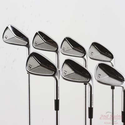 TaylorMade 2023 P7MC Iron Set 4-PW FST KBS Tour Steel X-Stiff Right Handed 38.75in