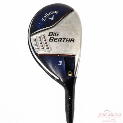 Callaway 2014 Big Bertha Fairway Wood 3 Wood 3W 15° Mitsubishi Fubuki Z 65 Graphite Stiff Right Handed 43.5in