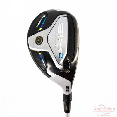 TaylorMade SIM2 Titanium Fairway Wood 5 Wood 5W 19° Aldila Rogue Black 95 MSI 70 Graphite X-Stiff Right Handed 42.25in