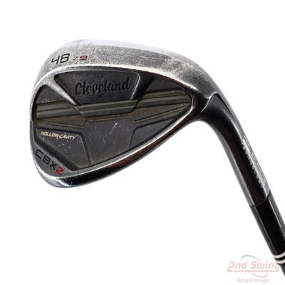 Cleveland CBX 2 Black Satin Wedge Pitching Wedge PW 48° 9 Deg Bounce Cleveland ROTEX Wedge Graphite Wedge Flex Right Handed 35.75in