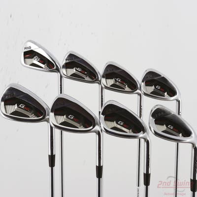 Ping G410 Iron Set 5-PW SW LW AWT 2.0 Steel Stiff Right Handed Black Dot 38.75in