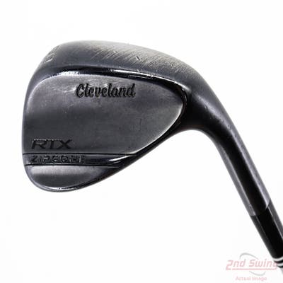 Cleveland RTX ZipCore Black Satin Wedge Lob LW 60° 12 Deg Bounce Full Dynamic Gold Spinner TI Steel Wedge Flex Right Handed 35.25in