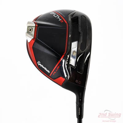 TaylorMade Stealth 2 Plus Driver 8° Graphite D. Tour AD Di-6 Black Graphite X-Stiff Right Handed 44.75in