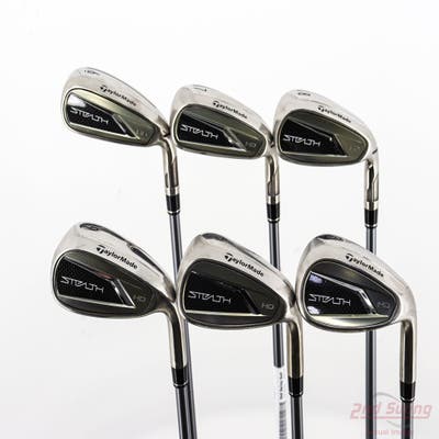 TaylorMade Stealth HD Iron Set 6-PW SW Fujikura Speeder NX 50 Graphite Regular Right Handed 38.0in