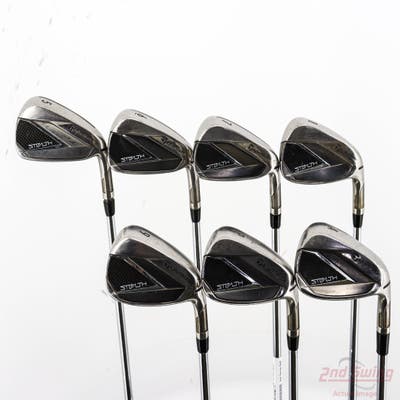 TaylorMade Stealth Iron Set 5-GW FST KBS Tour Steel Regular Right Handed 38.25in