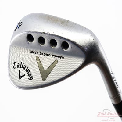 Callaway Mack Daddy Forged Chrome Wedge Lob LW 60° 8 Deg Bounce Dynamic Gold Tour Issue S200 Steel Wedge Flex Right Handed 35.0in