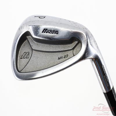 Mizuno MX 23 Single Iron Pitching Wedge PW Stock Graphite Shaft Graphite Regular Right Handed 35.75in