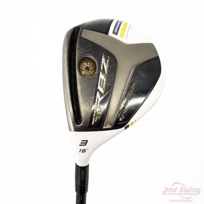 TaylorMade RocketBallz Stage 2 Fairway Wood 3 Wood 3W 15° TM Matrix RocketFuel 60 Graphite Stiff Left Handed 43.75in