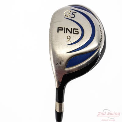 Ping G5 Fairway Wood 9 Wood 9W 24° Ping TFC 100F Graphite X-Stiff Left Handed 41.75in