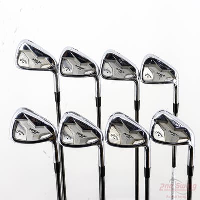 Callaway Apex Pro 19 Iron Set 4-GW FST KBS $-Taper Black PVD Steel Stiff Right Handed 38.0in