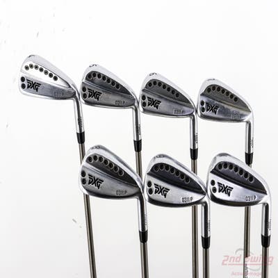 PXG 0311 P GEN2 Chrome Iron Set 4-PW Aerotech SteelFiber fc115cw Graphite Stiff Right Handed 39.0in