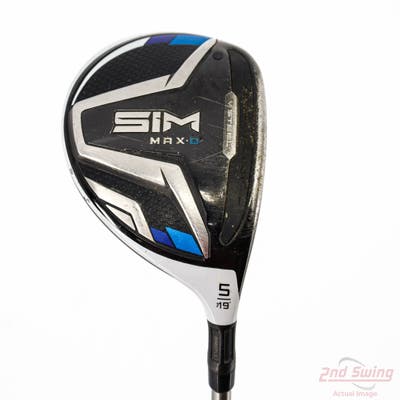 TaylorMade SIM MAX-D Fairway Wood 5 Wood 5W 18° UST Mamiya Helium 5 Graphite Senior Right Handed 42.25in